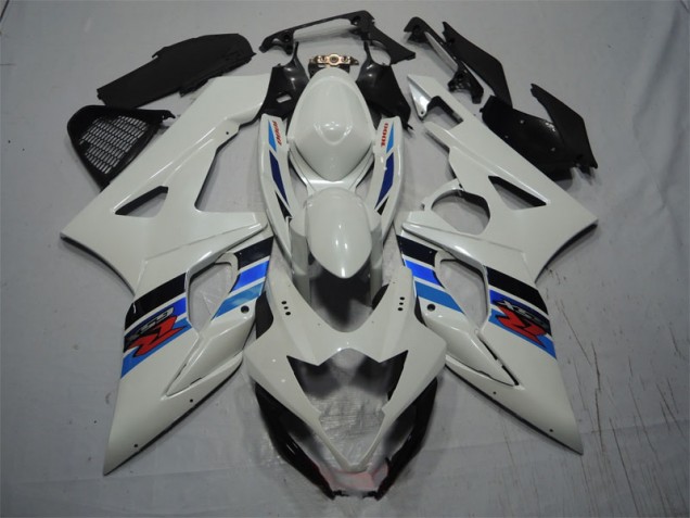Abs Carenagem GSXR 1000 K5 05-06 - Branco Azul Abs Carenagem GSXR 1000 K5 05-06 - Branco Azul