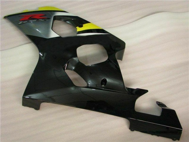 Abs Carenagem GSXR 600 / 750 K4 04-05 - Amarelo Preto