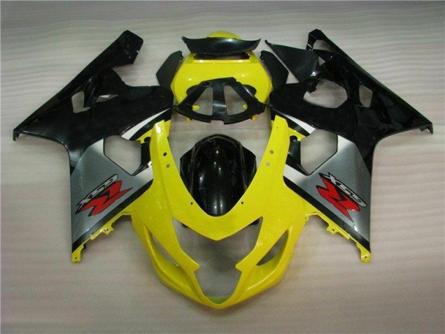 Abs Carenagem GSXR 600 / 750 K4 04-05 - Amarelo Preto