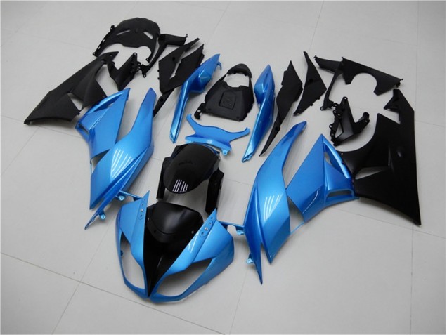 Abs Carenagem ZX6R 09-12 - Azul Preto