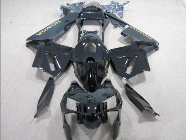 Abs Kit Carenagem & Plásticos CBR 600RR 03-04 - Preto Ouro Decalque Abs Kit Carenagem & Plásticos CBR 600RR 03-04 - Preto Ouro Decalque