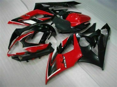 Abs Kit Carenagem & Plásticos GSXR 1000 K5 05-06 - Vermelho Preto