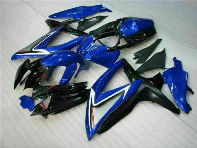 Abs Kit Carenagem & Plásticos GSXR 600 / 750 K8 08-10 - Azul Preto Abs Kit Carenagem & Plásticos GSXR 600 / 750 K8 08-10 - Azul Preto