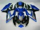 Abs Kit Carenagem & Plásticos GSXR 600 / 750 K8 08-10 - Azul Preto Abs Kit Carenagem & Plásticos GSXR 600 / 750 K8 08-10 - Azul Preto