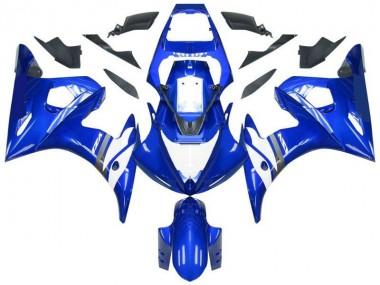 Abs Kit Carenagem & Plásticos R6 03-05 - Azul Branco