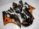 Abs Kit Carenagem & Plásticos R6 06-07 - Laranja Preto Abs Kit Carenagem & Plásticos R6 06-07 - Laranja Preto
