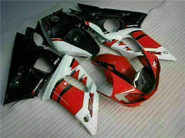 Abs Kit Carenagem & Plásticos R6 98-02 - Vermelho Preto Abs Kit Carenagem & Plásticos R6 98-02 - Vermelho Preto