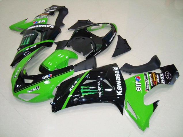 Abs Kit Carenagem & Plásticos ZX10R 06-07 - Verde Monster Abs Kit Carenagem & Plásticos ZX10R 06-07 - Verde Monster