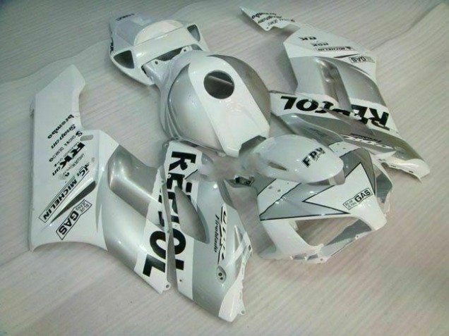 Abs Kit Completos Carenagem CBR 1000RR 04-05 - Prata Branco Repsol Abs Kit Completos Carenagem CBR 1000RR 04-05 - Prata Branco Repsol