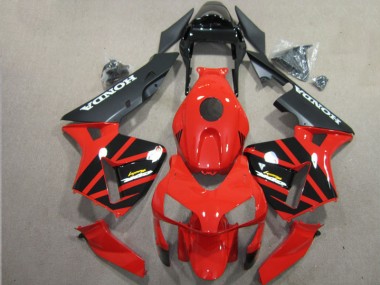 Abs Kit Completos Carenagem CBR 600RR 03-04 - Vermelho Preto