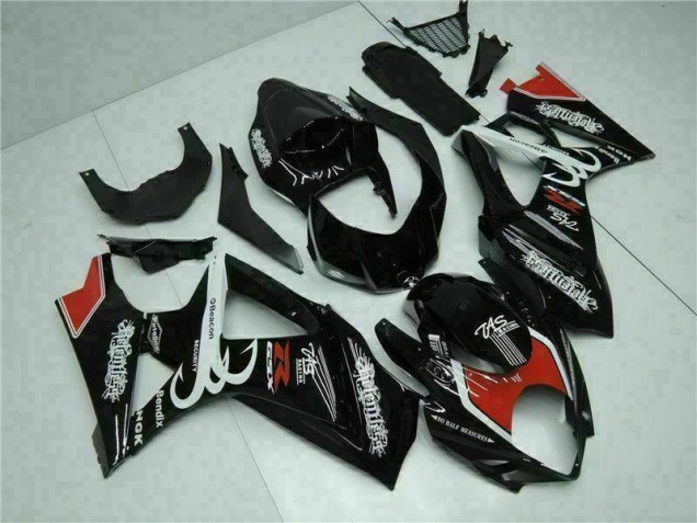 Abs Kit Completos Carenagem GSXR 1000 K7 07-08 - Preto Abs Kit Completos Carenagem GSXR 1000 K7 07-08 - Preto