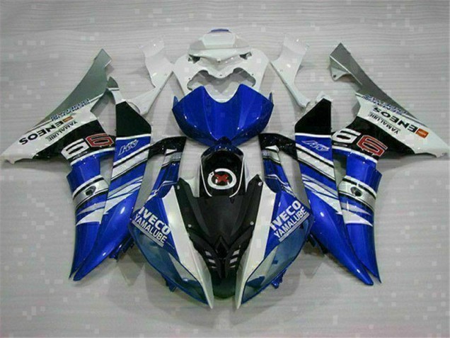 Abs Kit Completos Carenagem R6 08-16 - Branco Azul Abs Kit Completos Carenagem R6 08-16 - Branco Azul