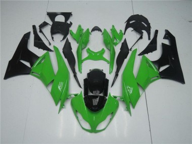 Abs Kit Completos Carenagem ZX6R 09-12 - Verde Preto