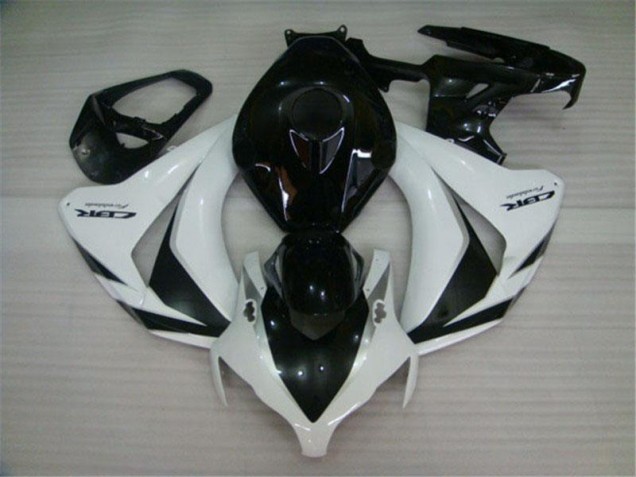 Abs Kits Carenagem CBR 1000RR 08-11 - Preto Branco Abs Kits Carenagem CBR 1000RR 08-11 - Preto Branco