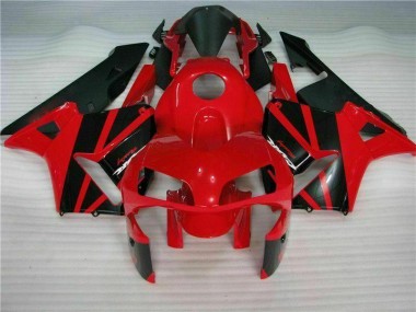 Abs Kits Carenagem CBR 600RR 03-04 - Vermelho Preto