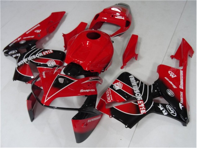 Abs Kits Carenagem CBR 600RR 05-06 - Vermelho Preto Abs Kits Carenagem CBR 600RR 05-06 - Vermelho Preto
