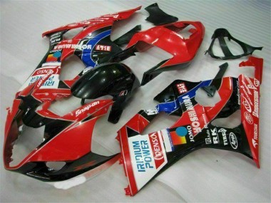 Abs Kits Carenagem GSXR 1000 K3 03-04 - Vermelho