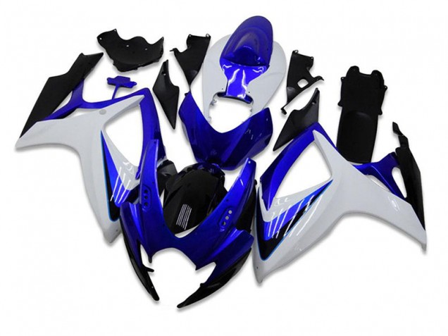 Abs Kits Carenagem GSXR 600 / 750 K6 06-07 - Azul Branco Abs Kits Carenagem GSXR 600 / 750 K6 06-07 - Azul Branco