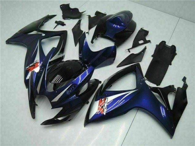 Abs Kits Carenagem GSXR 600 / 750 K6 06-07 - Preto Azul Abs Kits Carenagem GSXR 600 / 750 K6 06-07 - Preto Azul