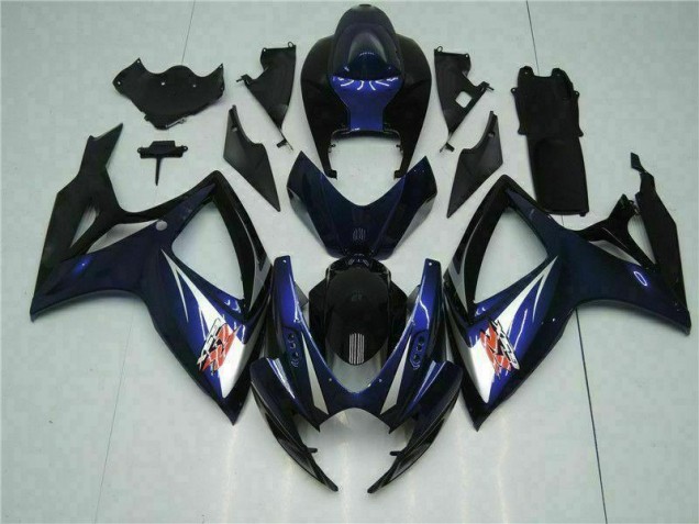 Abs Kits Carenagem GSXR 600 / 750 K6 06-07 - Preto Azul Abs Kits Carenagem GSXR 600 / 750 K6 06-07 - Preto Azul