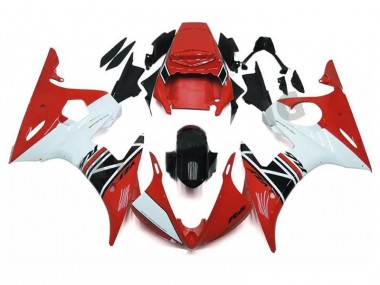 Abs Kits Carenagem R1 09-11 - Vermelho Branco Preto