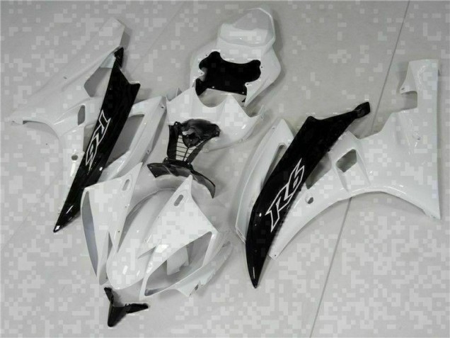 Abs Kits Carenagem R6 06-07 - Branco Preto Abs Kits Carenagem R6 06-07 - Branco Preto