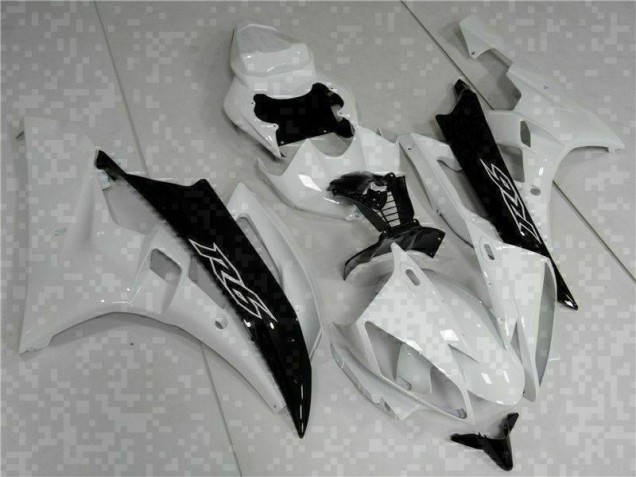 Abs Kits Carenagem R6 06-07 - Branco Preto Abs Kits Carenagem R6 06-07 - Branco Preto