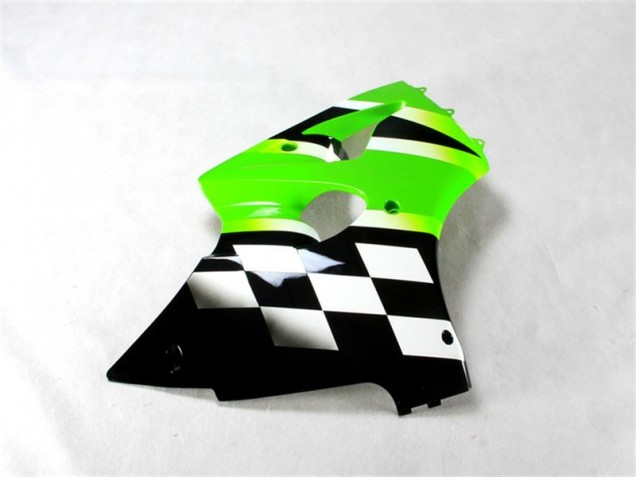Abs Kits Carenagem ZX6R 00-02 - Verde Preto Branco Abs Kits Carenagem ZX6R 00-02 - Verde Preto Branco