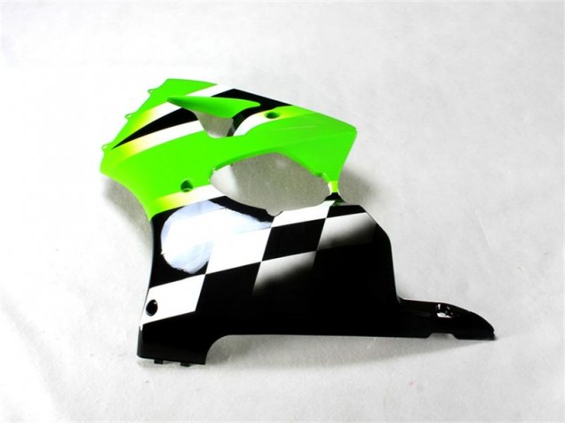 Abs Kits Carenagem ZX6R 00-02 - Verde Preto Branco Abs Kits Carenagem ZX6R 00-02 - Verde Preto Branco