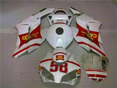 Abs Kits Completos Carenagem CBR 1000RR 04-05 - Branco Vermelho