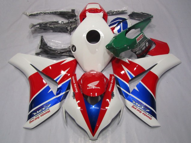 Abs Kits Completos Carenagem CBR 1000RR 08-11 - Vermelho Branco Azul Abs Kits Completos Carenagem CBR 1000RR 08-11 - Vermelho Branco Azul
