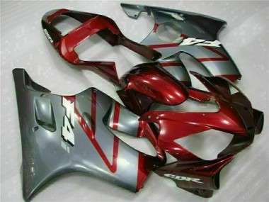 Abs Kits Completos Carenagem CBR 600 F4i 01-03 - Vermelho Prata