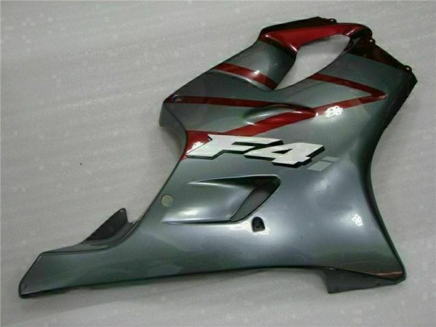 Abs Kits Completos Carenagem CBR 600 F4i 01-03 - Vermelho Prata Abs Kits Completos Carenagem CBR 600 F4i 01-03 - Vermelho Prata