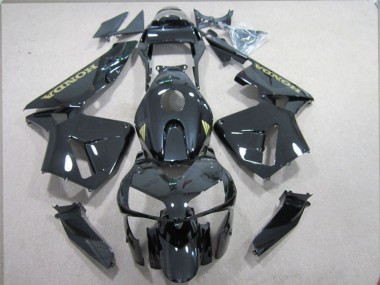Abs Kits Completos Carenagem CBR 600RR 03-04 - Preto Ouro Decalque