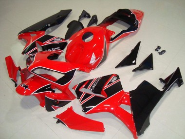 Abs Kits Completos Carenagem CBR 600RR 03-04 - Vermelho Preto