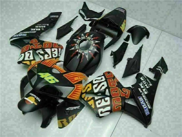 Abs Kits Completos Carenagem CBR 600RR 05-06 - Preto