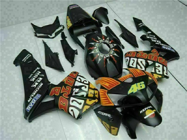 Abs Kits Completos Carenagem CBR 600RR 05-06 - Preto