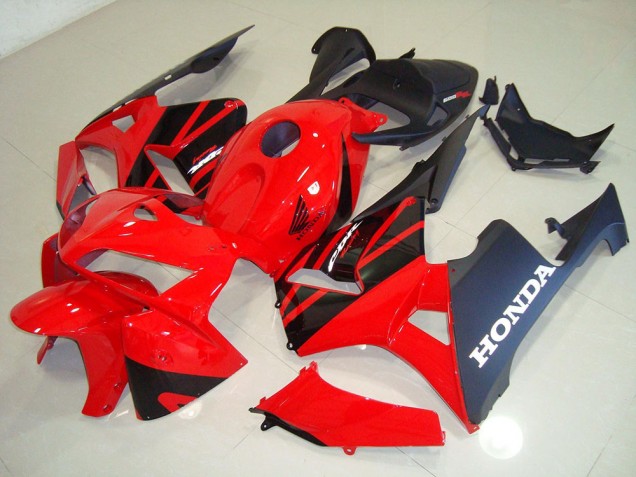 Abs Kits Completos Carenagem CBR 600RR 05-06 - Vermelho Preto Abs Kits Completos Carenagem CBR 600RR 05-06 - Vermelho Preto