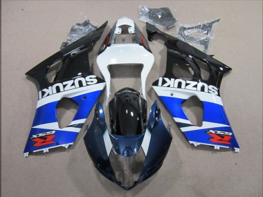 Abs Kits Completos Carenagem GSXR 1000 K3 03-04 - Azul Branco Decalque