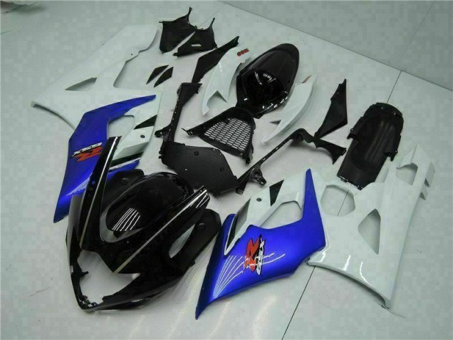 Abs Kits Completos Carenagem GSXR 1000 K5 05-06 - Azul Branco