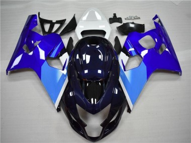 Abs Kits Completos Carenagem GSXR 600 / 750 K4 04-05 - Azul Branco
