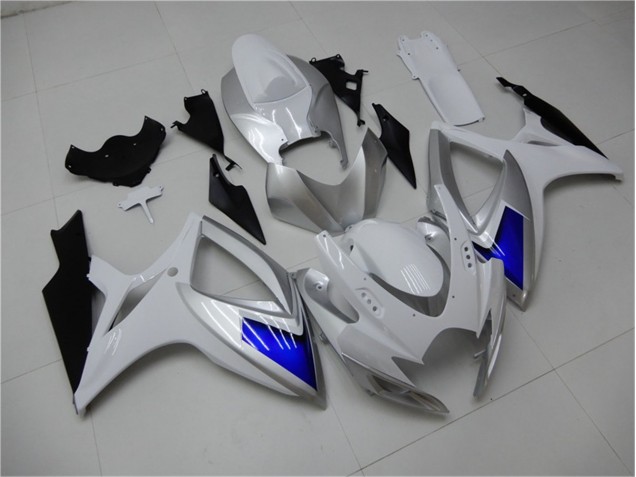 Abs Kits Completos Carenagem GSXR 600 / 750 K6 06-07 - Branco Azul Abs Kits Completos Carenagem GSXR 600 / 750 K6 06-07 - Branco Azul