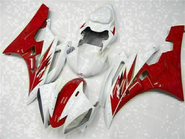 Abs Kits Completos Carenagem R6 06-07 - Vermelho Branco Abs Kits Completos Carenagem R6 06-07 - Vermelho Branco