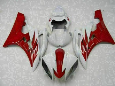 Abs Kits Completos Carenagem R6 06-07 - Vermelho Branco