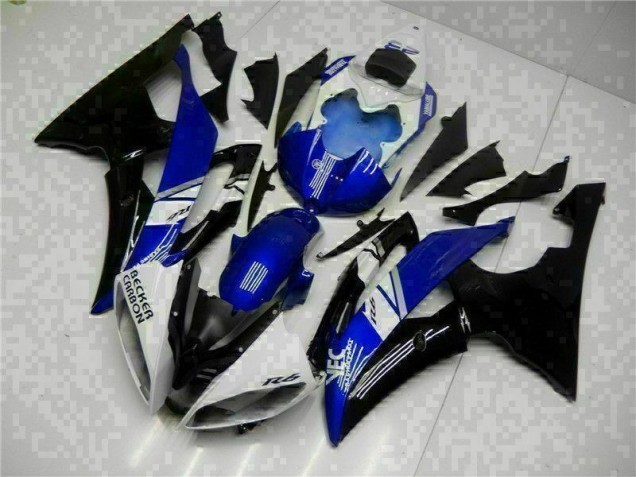 Abs Kits Completos Carenagem R6 08-16 - Azul Preto Abs Kits Completos Carenagem R6 08-16 - Azul Preto