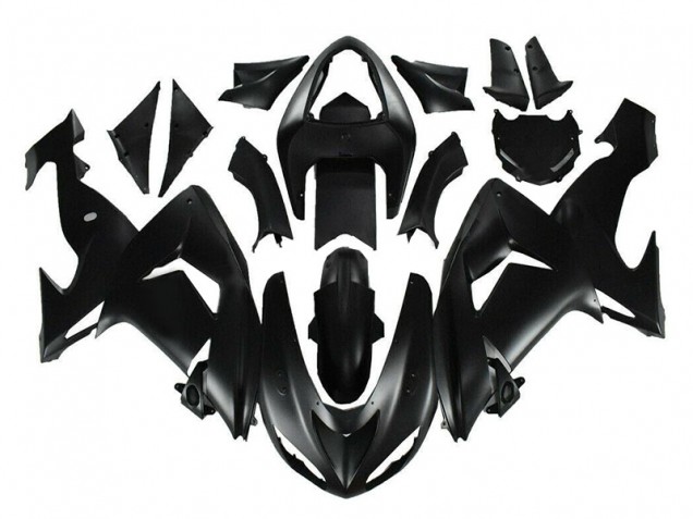 Abs Kits Completos Carenagem ZX10R 06-07 - Preto Fosco Abs Kits Completos Carenagem ZX10R 06-07 - Preto Fosco