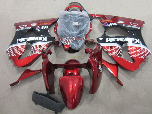 Abs Kits Completos Carenagem ZX6R 00-02 - Vermelho Abs Kits Completos Carenagem ZX6R 00-02 - Vermelho