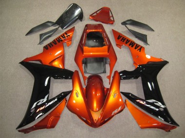 Abs Plástico CBR 1000RR 04-05 - Laranja Preto