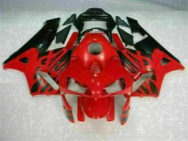 Abs Plástico CBR 600RR 03-04 - Vermelho Preto