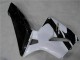 Abs Plástico CBR 600RR 05-06 - Branco Preto Abs Plástico CBR 600RR 05-06 - Branco Preto